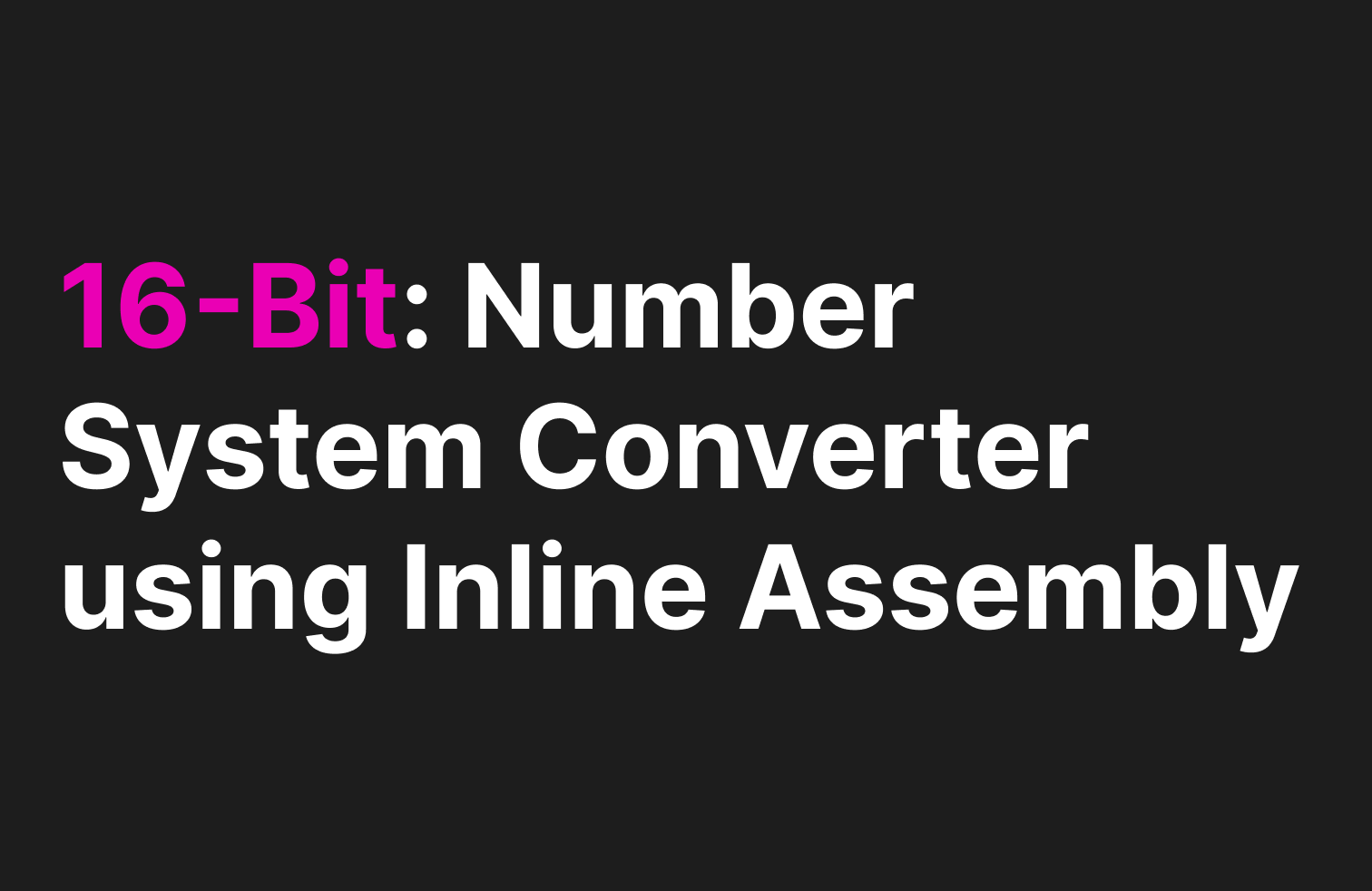 Base Converter - Number System Converter